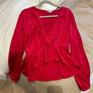 BCBG Red Top - like new!